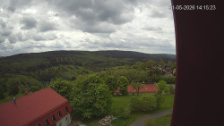 Panorama západ