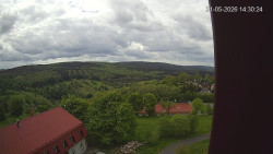 Panorama západ