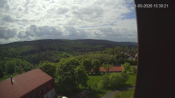 Panorama západ
