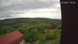 Panorama západ