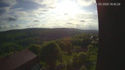 Panorama západ