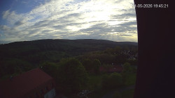 Panorama západ