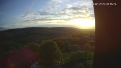 Panorama západ