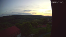 Panorama západ