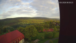 Panorama západ