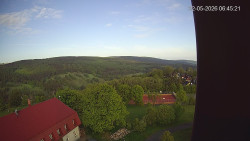 Panorama západ