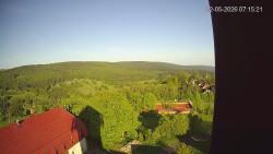 Panorama západ