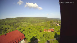 Panorama západ