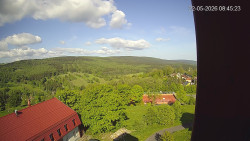 Panorama západ