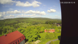 Panorama západ