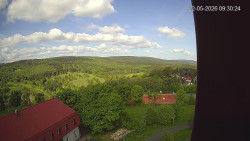 Panorama západ