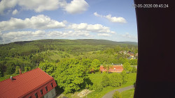 Panorama západ