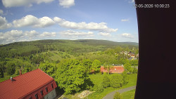 Panorama západ