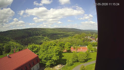 Panorama západ