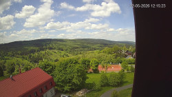 Panorama západ