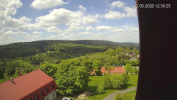 Panorama západ