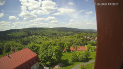 Panorama západ