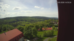 Panorama západ