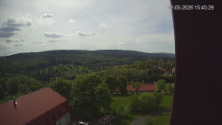 Panorama západ