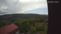 Panorama západ