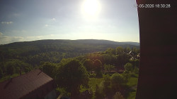 Panorama západ