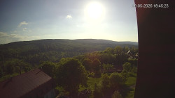 Panorama západ