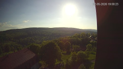 Panorama západ