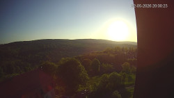 Panorama západ