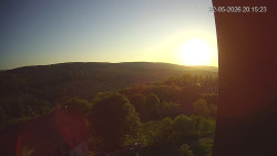 Panorama západ