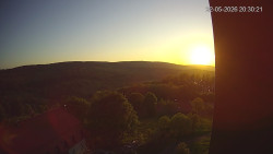 Panorama západ
