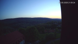 Panorama západ