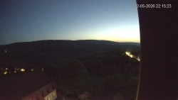 Panorama západ