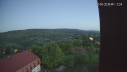 Panorama západ