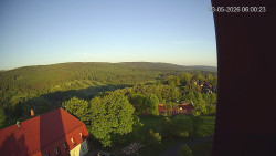 Panorama západ