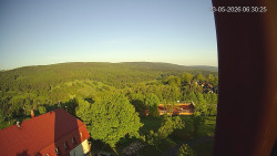 Panorama západ