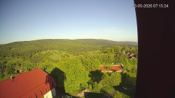 Panorama západ