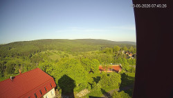 Panorama západ