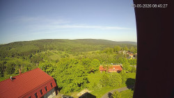 Panorama západ