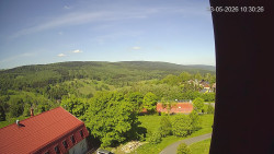 Panorama západ