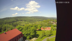 Panorama západ