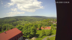 Panorama západ