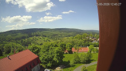 Panorama západ