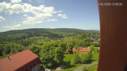 Panorama západ