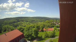 Panorama západ