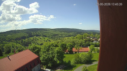 Panorama západ