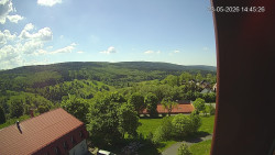 Panorama západ