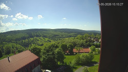 Panorama západ