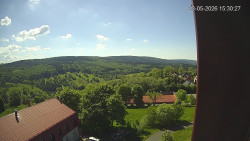 Panorama západ