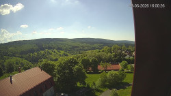 Panorama západ