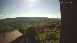 Panorama západ